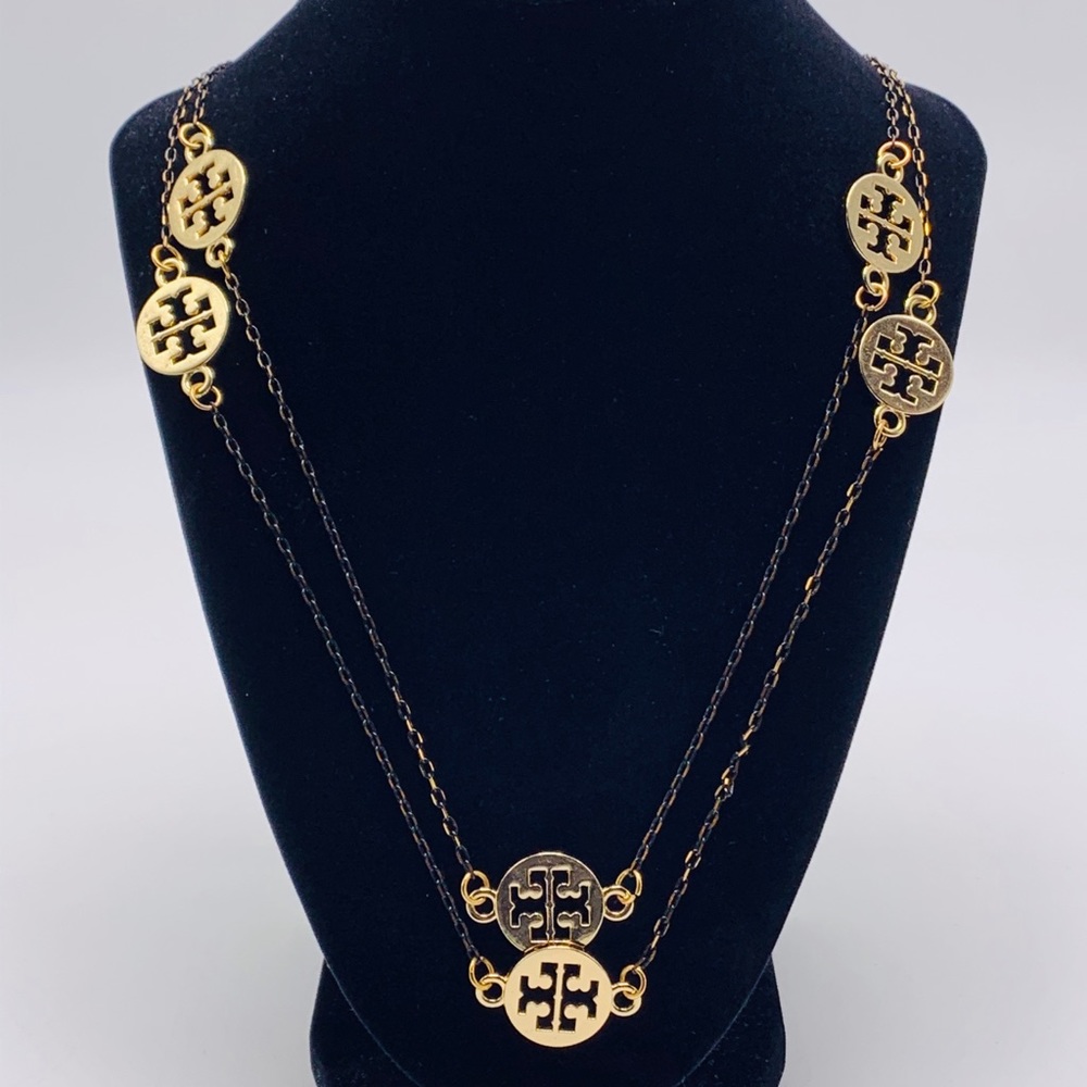 Gold Double Strand Necklace